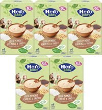Hero Baby İnek Sütlü Tahıllı Peynir-Pekmez Kaşık Maması 5x200 gr