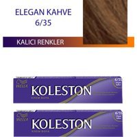 Wella Koleston 6/35 Elegant Kahve Krem Saç Boyası 2x50 ml