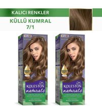 Wella Koleston Naturals 7/1 Küllü Kumral Krem Saç Boyası 2x50 ml