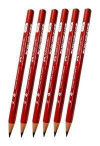 Faber-Castell İlk Kalemim 6'lı Jumbo Üçgen Siyah 2.5B Kurşun Kalem Seti