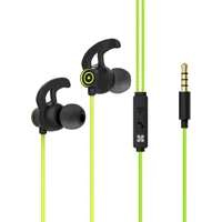 Promate Silikonlu Mikrofonlu 3.5 Mm Jak Kablolu Kulaklık Yeşil