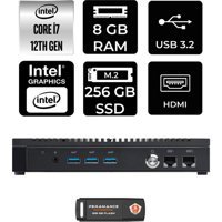 Asus PL64 PL64P301 Dahili Intel Iris Xe Graphics Intel Core i7 1255U 8 GB 256 GB FreeDos Mini Pc + Per4 USB Flash Bellek