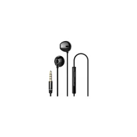 Baseus Mikrofonlu 3.5 Mm Jak Kablolu Kulaklık Siyah
