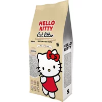 Hello Kitty Doğal Kokusuz Topaklanan İnce Taneli Bentonit Kedi Kumu 5 lt