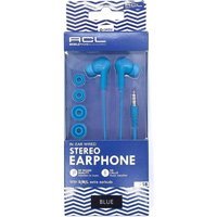 Acl Earphone Silikonlu Mikrofonlu 3.5 Mm Jak Kablolu Kulaklık Mavi