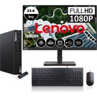 Lenovo ThinkCentre M70Q Gen 4 12E30015TRMF02 Dahili Intel UHD Graphics 770 Intel Core i7 13700T 16 GB 1 TB FreeDos Mini Pc + Zetta USB Flash Bellek