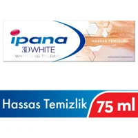 İpana 3 Boyutlu Beyazlık Hindistan Cevizi Florürlü Diş Macunu 75 ml