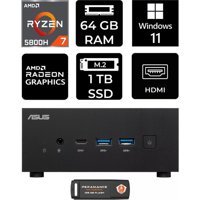 Asus ExpertCenter PN52-P2448 Dahili Radeon RX Vega 8 AMD Ryzen 7 5800H 64 GB 1 TB Windows 11 Pro Mini Pc + Per4 USB Flash Bellek