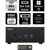 Asus ExpertCenter PN64-P448 Dahili Intel Iris Xe Graphics Intel Core i5 12500H 64 GB 1 TB Windows 11 Pro Mini Pc + Per4 USB Flash Bellek