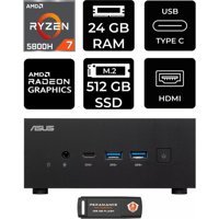 Asus ExpertCenter PN52-P2322 Dahili Radeon RX Vega 8 AMD Ryzen 7 5800H 24 GB 512 GB FreeDos Mini Pc + Per4 USB Flash Bellek
