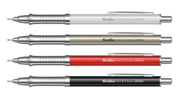 Scrikss Pro-S Silgili Metal Metalik Beyaz 0.7 mm Versatil Kalem