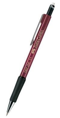 Faber-Castell Grip 1345-1347 Silgili Metal Metalik Bordo 0.5 mm Versatil Kalem