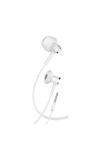 Lucatech Mikrofonlu 3.5 Mm Jak Kablolu Kulaklık Beyaz