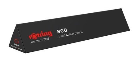 Rotring 800-1904447 Silgili Krom Metalik Siyah 0.5 mm Versatil Kalem