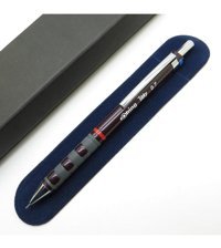 Rotring Tikky Silgili Krom Metalik Kahverengi 0.7 mm Versatil Kalem