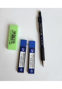 Faber-Castell 1347 Silgili Silikon Metalik Çok Renkli 0.7 mm Versatil Kalem