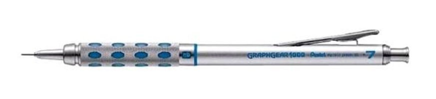 Faber-Castell PG-1017 Silgili Metal Metalik Gümüş 0.7 mm Versatil Kalem