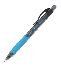 Faber-Castell Auto Click Silgili Silikon Metalik Çok Renkli 0.7 mm Versatil Kalem