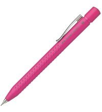 Faber-Castell Grip 2011 Metal Metalik Pembe 0.7 mm Versatil Kalem
