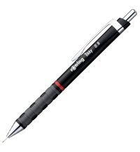 Rotring Papermate Silgili Krom Metalik Siyah 0.5 mm Versatil Kalem
