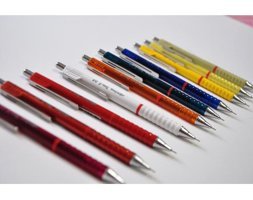 Rotring Tikky 2 Silgili Krom Metalik Beyaz 0.5 mm Versatil Kalem