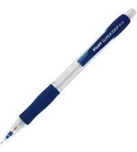 Pilot Super Grip Plastik Metalik Mavi 0.5 mm Versatil Kalem