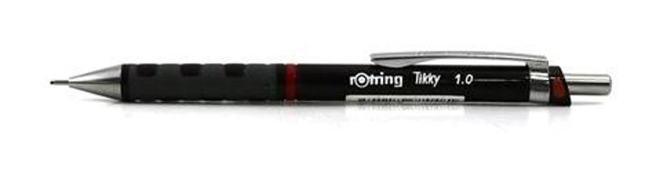 Rotring Tikky 1904693 Silgili Krom Metalik Kahverengi 0.9 mm Versatil Kalem