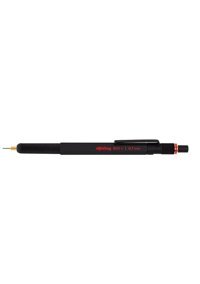 Rotring 800 Plus 1900182 Silgili Krom Metalik Siyah 0.7 mm Versatil Kalem
