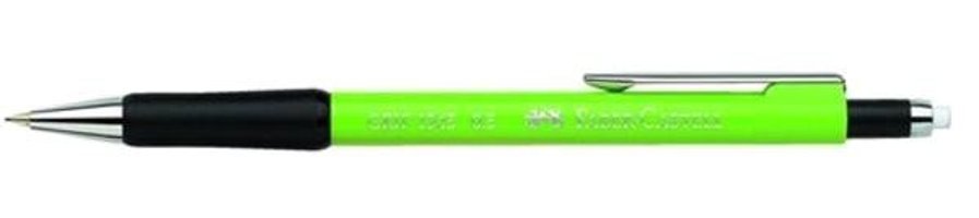 Faber-Castell TK Fine Grip Silgili Silikon Metalik Açık Yeşil 0.7 mm Versatil Kalem