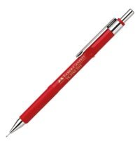 Faber-Castell Tk Fine Silgili Metal Metalik Kırmızı 0.3 mm Versatil Kalem