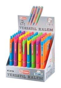 Mikro MP-403 Silikon Neon Çok Renkli 0.7 mm Versatil Kalem