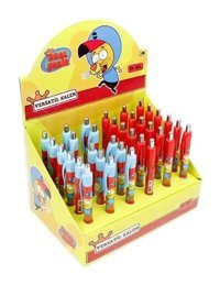 Dolphin KS-2104 Silgili Plastik Metalik Kırmızı - Mavi 0.7 mm Versatil Kalem
