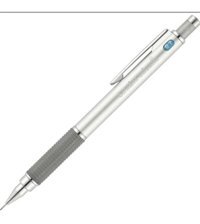 Scrikss Atlantis Silgili Krom Metalik Gümüş 0.7 mm Versatil Kalem