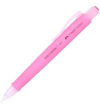 Faber-Castell Poly Matic Silikon Metalik Kırmızı 0.5 mm Versatil Kalem