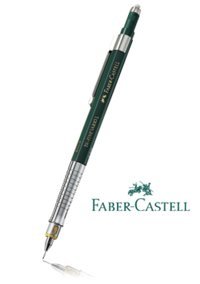 Faber-Castell Tk Vario Lux Silgili Metal Metalik Yeşil 0.3 mm Versatil Kalem