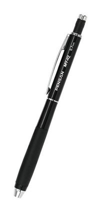 Pensan My Iq Silgili Metal Metalik Siyah 0.7 mm Versatil Kalem