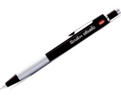 Scrikss Atlantis Silgili Krom Metalik Siyah 0.5 mm Versatil Kalem