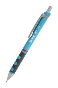 Rotring Tikky Rd 2007252 Silgili Krom Metalik Mavi 0.7 mm Versatil Kalem