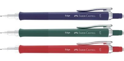 Faber-Castell Edge Silgili Metal Metalik Çok Renkli 0.5 mm Versatil Kalem