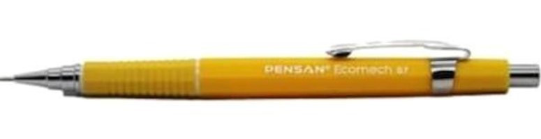 Pensan Ecomech Silgili Metal Metalik Sarı 0.7 mm Versatil Kalem