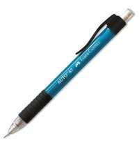 Faber-Castell 1338 Silgili Metal Metalik Mavi 0.7 mm Versatil Kalem