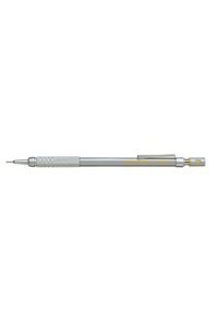 Pentel Graphgear 500 Silgili Metal Metalik Gri 0.9 mm Versatil Kalem