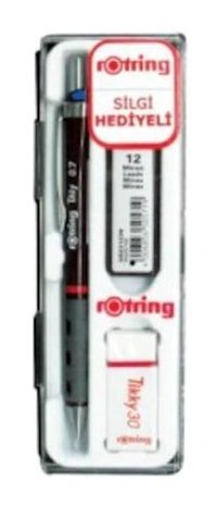 Rotring Silgili Krom Metalik Bordo 0.7 mm Versatil Kalem