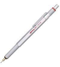 Rotring 800 Silgili Krom Metalik Krom 0.5 mm Versatil Kalem