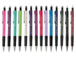 Faber-Castell 1345-1347 Silgili Metal Metalik Lacivert 0.7 mm Versatil Kalem