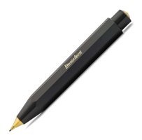 Kaweco Classic Sport Silgili Aliminyum Metalik Siyah 0.7 mm Versatil Kalem
