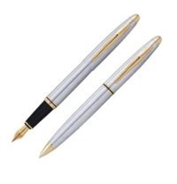 Scrikss Silgili Krom Metalik Altın 0.7 mm Versatil Kalem
