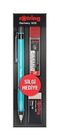 Rotring Visuclick RO-VK07 Silgili Metal Metalik Mavi 0.7 mm Versatil Kalem