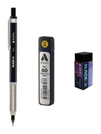Adel Blackline Silgili Metal Metalik Gri 0.7 mm Versatil Kalem