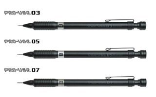 Pro Use MSD-1300A Silgili Metal Metalik Siyah 0.3 mm Versatil Kalem